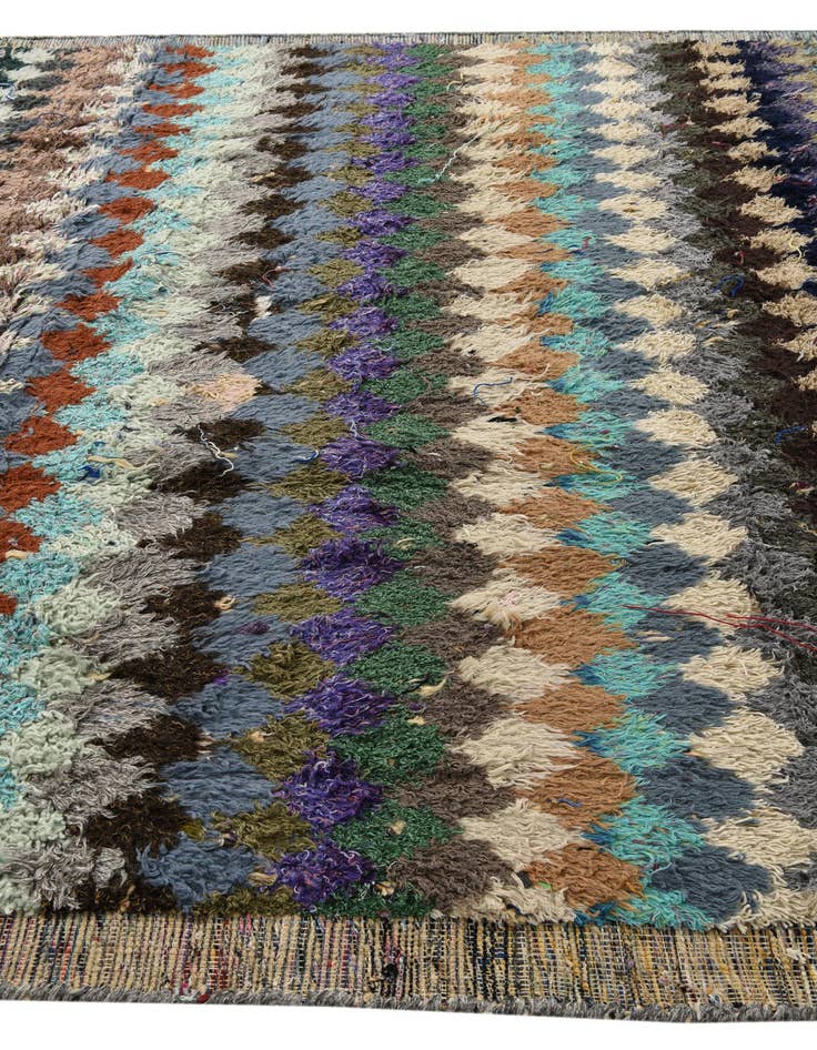 Detail image of 8' 4 x 10' 9  Hand Knotted Moroccan Wool Rug