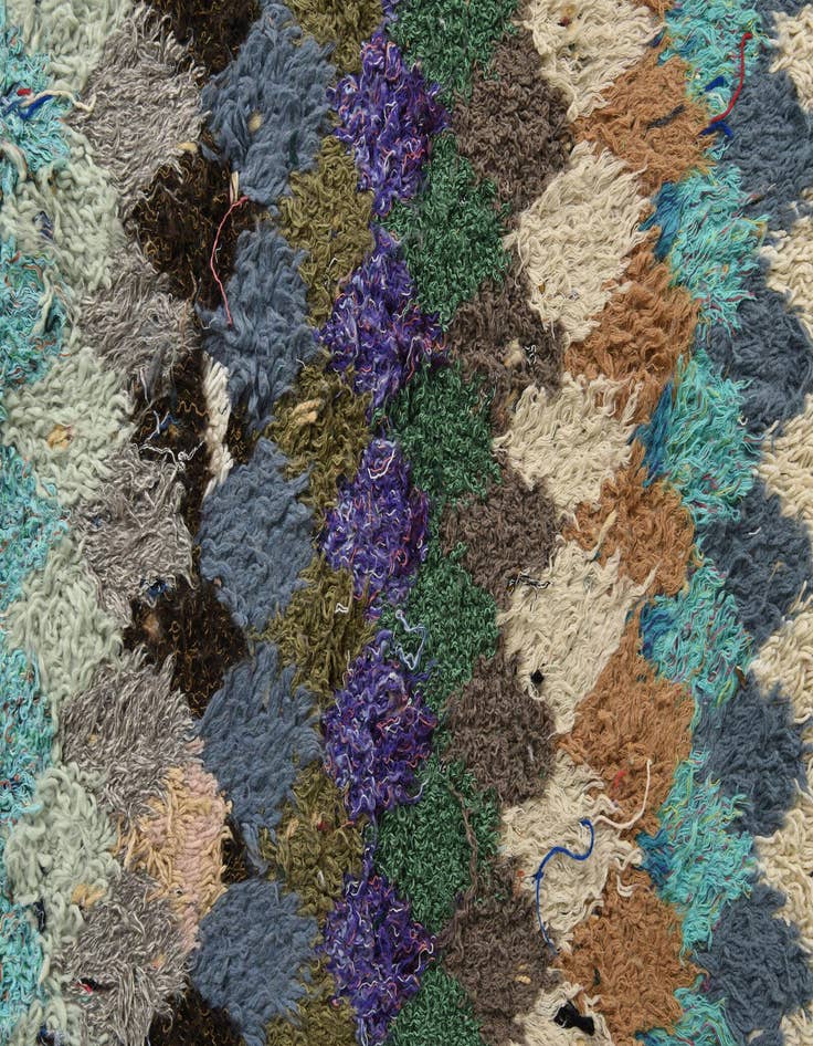Detail image of 8' 4 x 10' 9  Hand Knotted Moroccan Wool Rug
