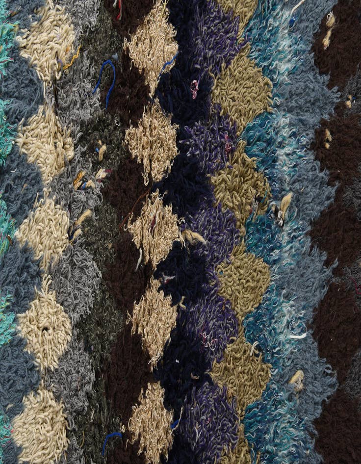 Detail image of 8' 4 x 10' 9  Hand Knotted Moroccan Wool Rug