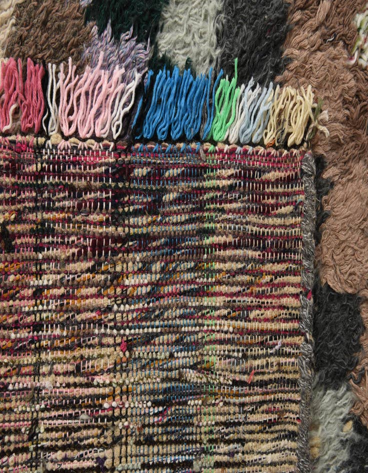 Detail image of 8' 4 x 10' 9  Hand Knotted Moroccan Wool Rug