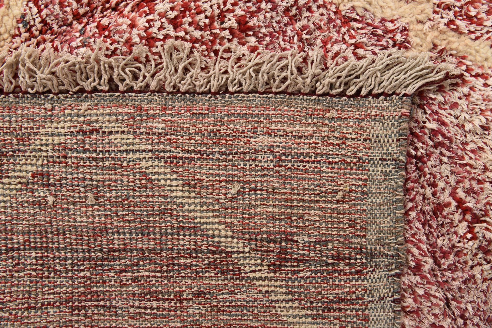 10' 5 x 14' 3 Hand Knotted Moroccan Wool Rug