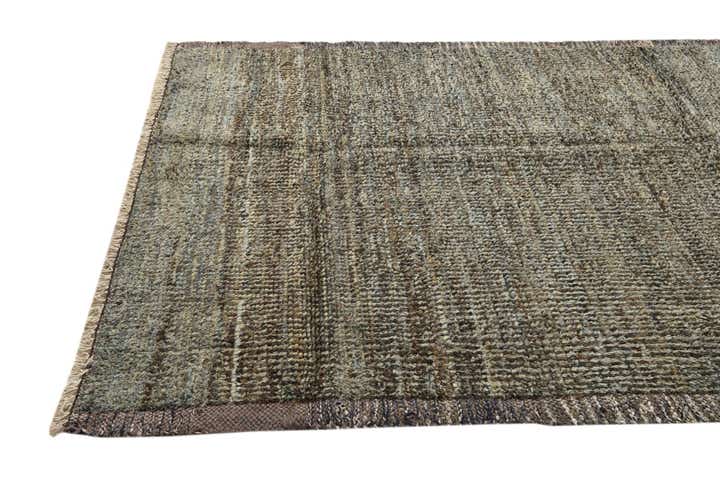 6' 4 x 9' 6 Hand Knotted Moroccan Wool Rug