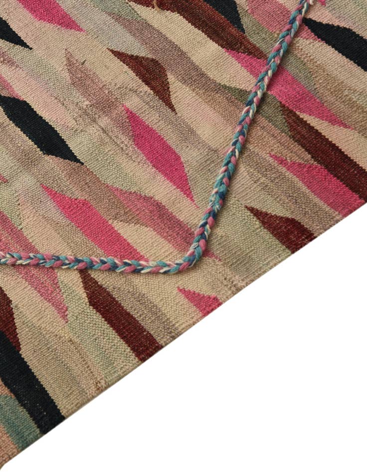 Detail image of 5' 7 x 7' 7  Hand Knotted Moroccan Wool Rug