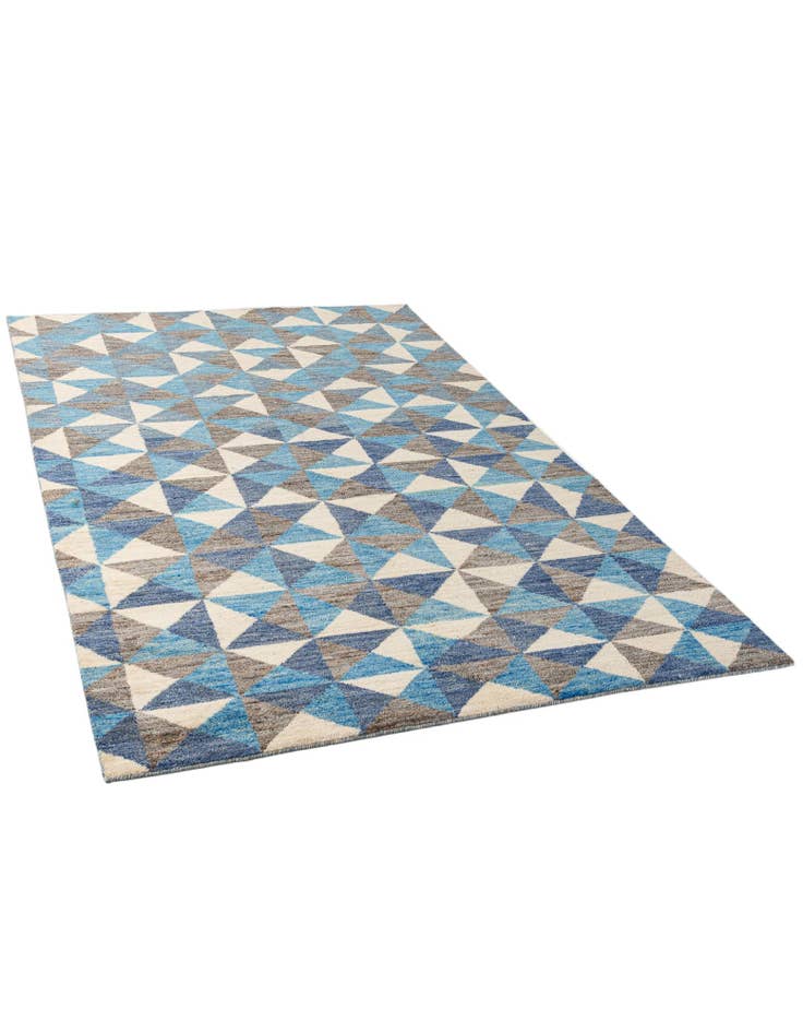Detail image of 6' 5 x 10' 2 Hand Knotted Moroccan Wool Rug