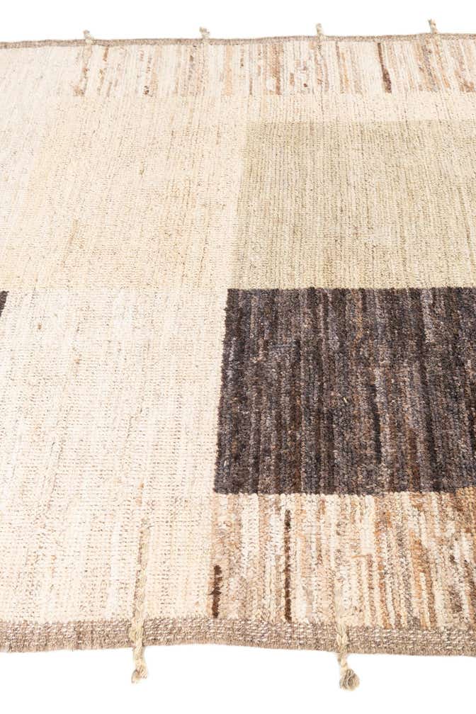 5' 2 x 7' Hand Knotted Moroccan Wool Rug