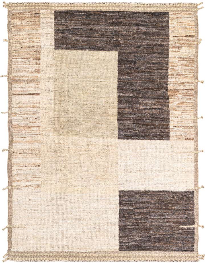 5' 2 x 7' Hand Knotted Moroccan Wool Rug