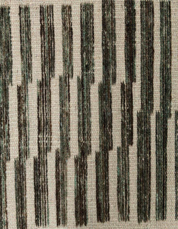 Detail image of 5' 8 x 8' 4  Hand Knotted Moroccan Wool Rug