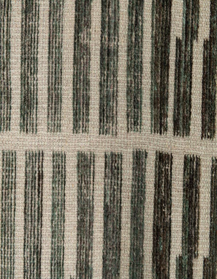 Detail image of 5' 8 x 8' 4  Hand Knotted Moroccan Wool Rug