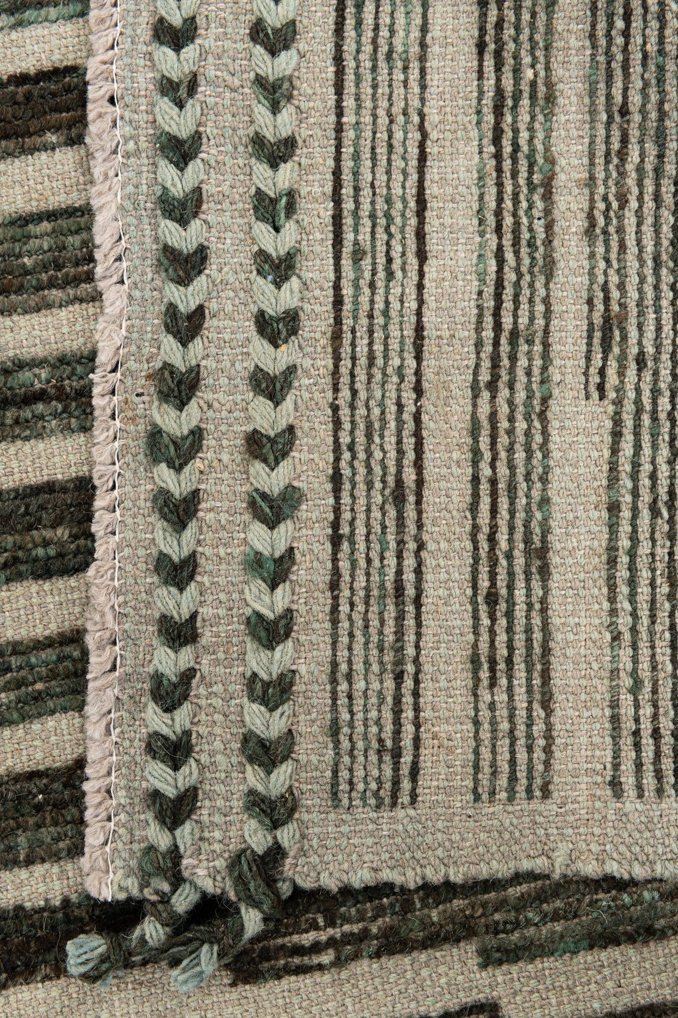 5' 8 x 8' 4 Hand Knotted Moroccan Wool Rug