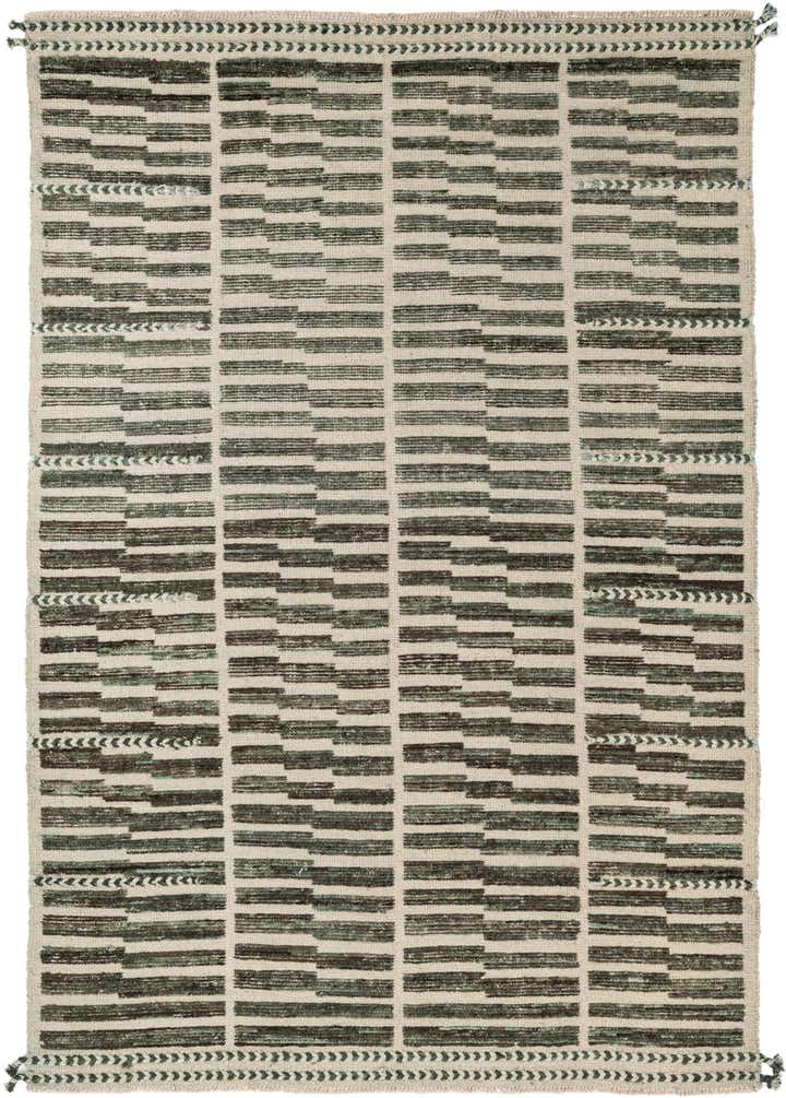 5' 8 x 8' 4 Hand Knotted Moroccan Wool Rug
