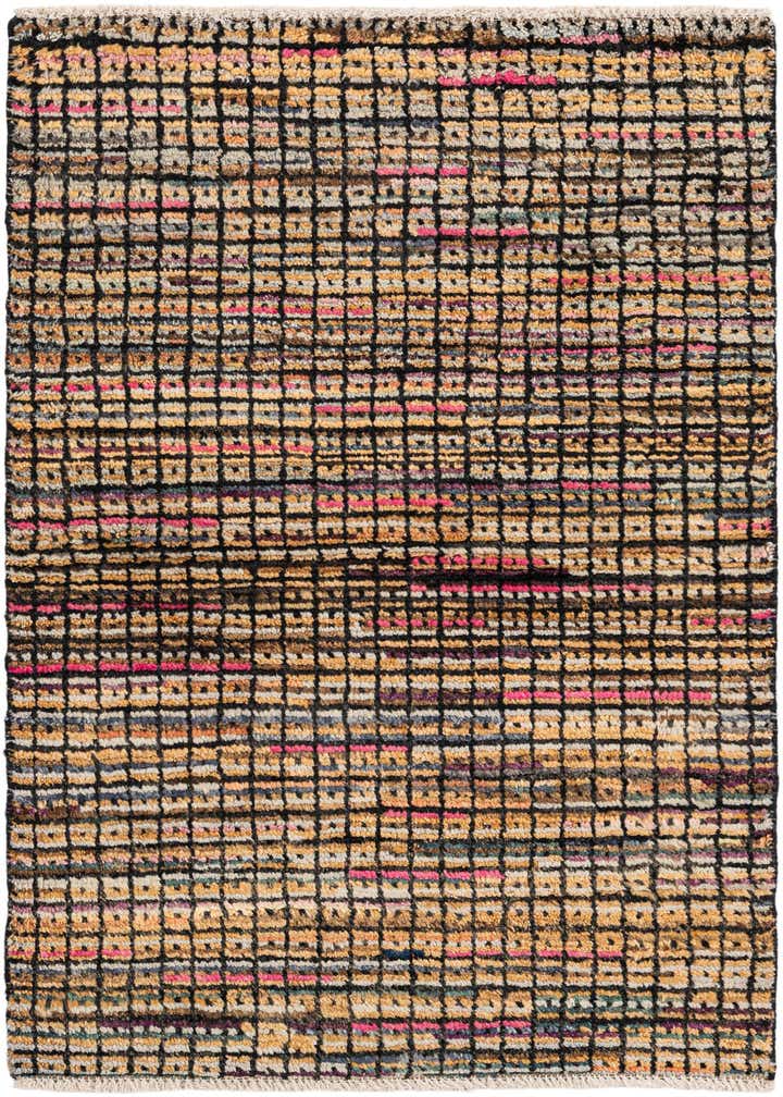 2' 8 x 4' 1 Hand Knotted Moroccan Wool Rug