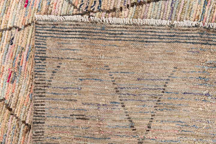 9' 7 x 11' 5 Hand Knotted Moroccan Wool Rug