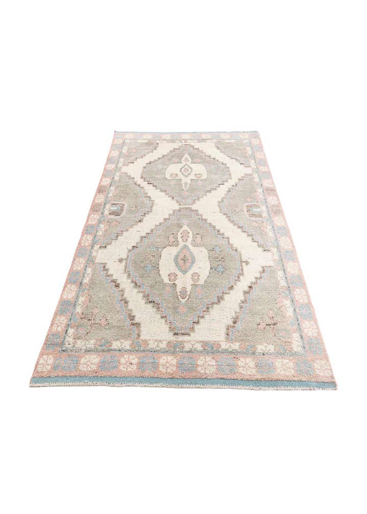 6' x 9' 8 Hand Knotted Moroccan Wool Rug