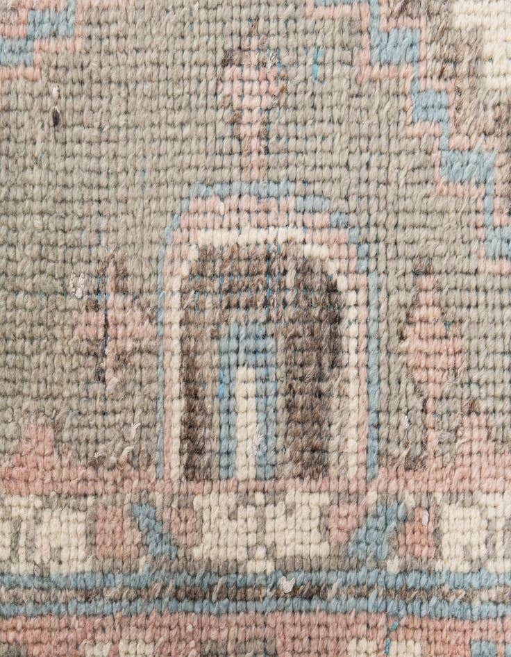 Detail image of 6' x 9' 8  Hand Knotted Moroccan Wool Rug