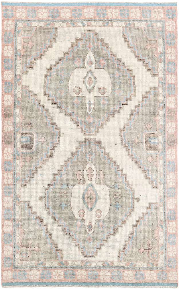 6' x 9' 8 Hand Knotted Moroccan Wool Rug