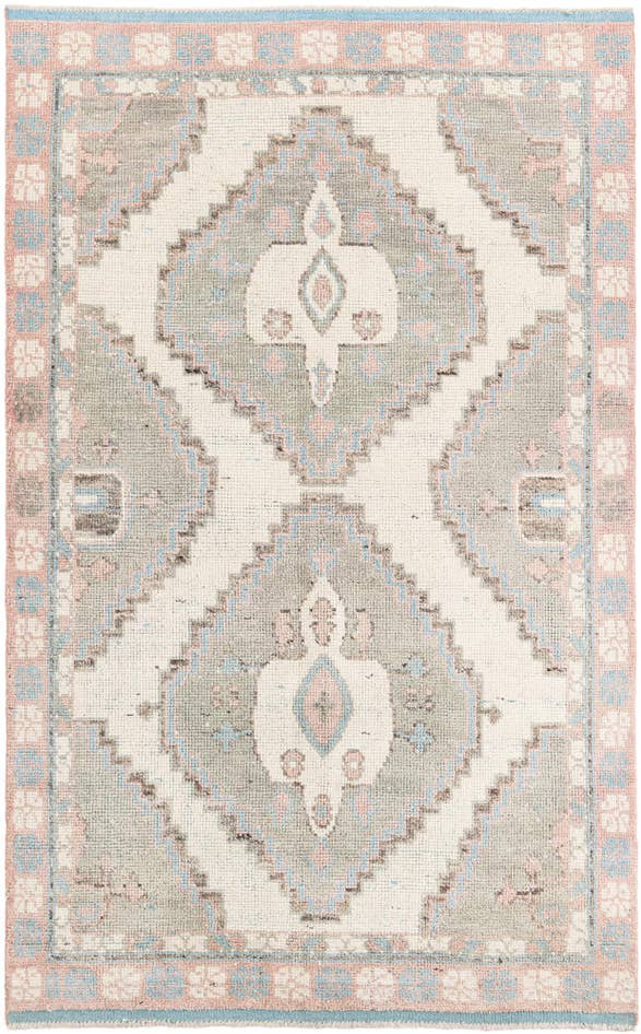 Detail image of 6' x 9' 8 Hand Knotted Moroccan Wool Rug