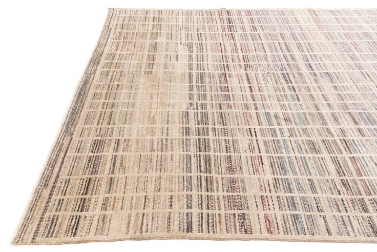 Detail image of 6' 6 x 9' 2 Hand Knotted Moroccan Wool Rug