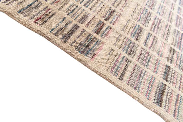 6' 6 x 9' 2 Hand Knotted Moroccan Wool Rug