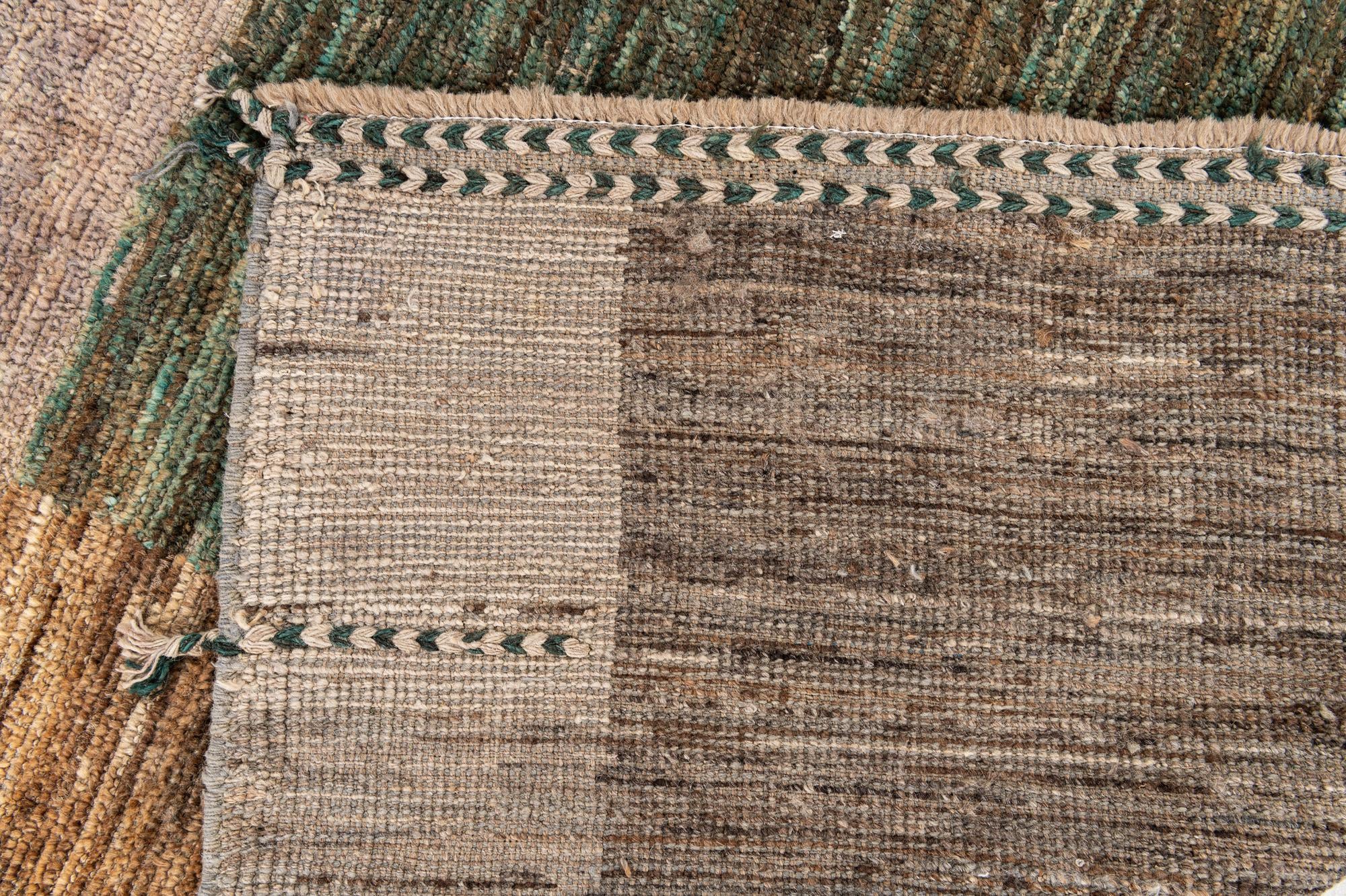 5' 4 x 7' 1 Hand Knotted Moroccan Wool Rug