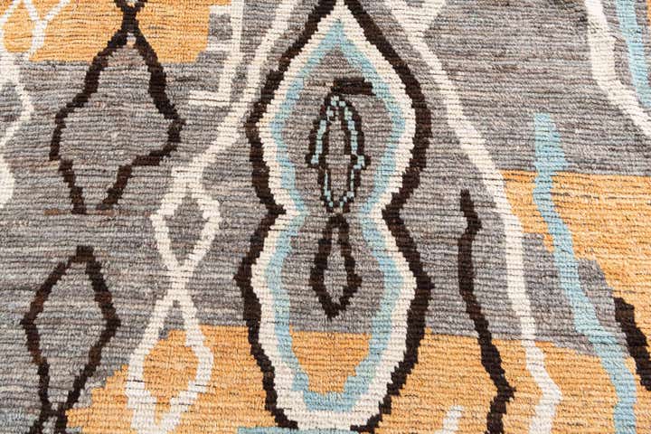 10' 3 x 13' 4 Hand Knotted Moroccan Wool Rug