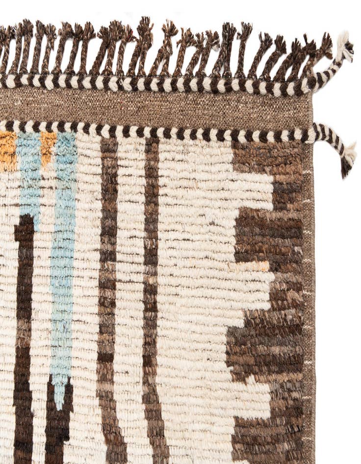 Detail image of 10' 3 x 13' 4  Hand Knotted Moroccan Wool Rug