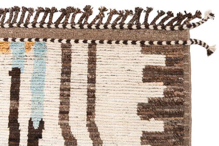 10' 3 x 13' 4 Hand Knotted Moroccan Wool Rug