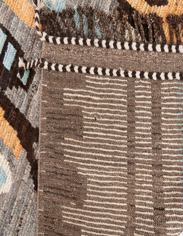 Detail image of 10' 3 x 13' 4  Hand Knotted Moroccan Wool Rug