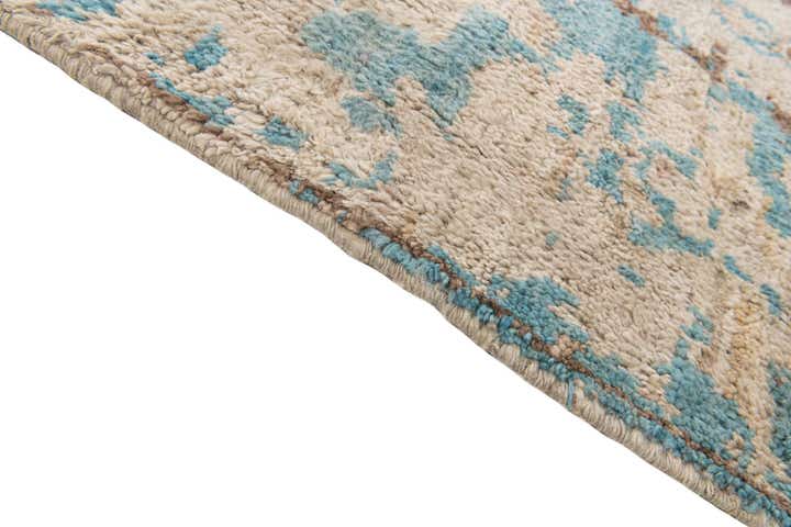 10' 3 x 14' 1 Hand Knotted Moroccan Wool Rug