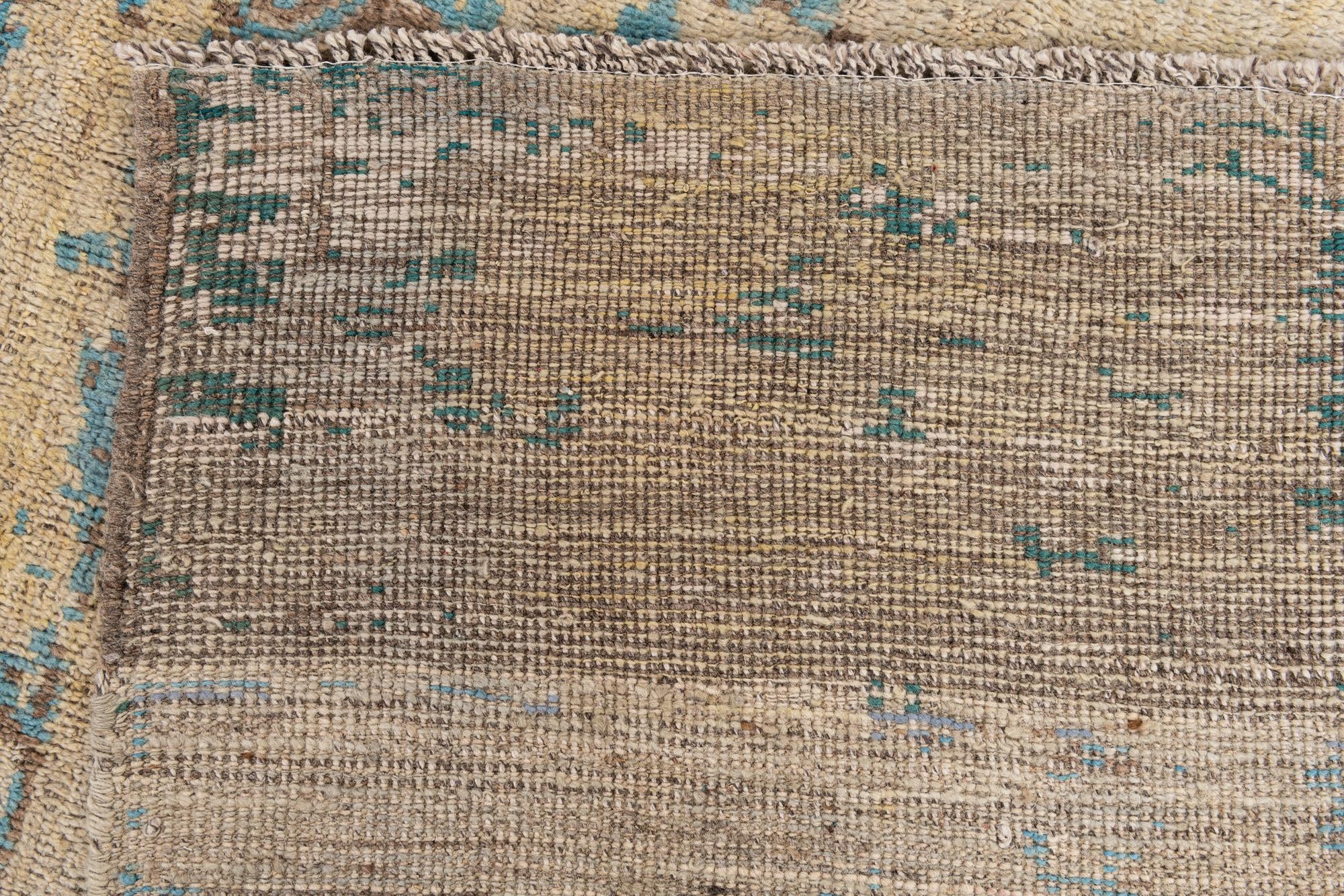 10' 3 x 14' 1 Hand Knotted Moroccan Wool Rug