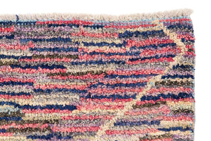 7' 9 x 9' 8 Hand Knotted Moroccan Wool Rug