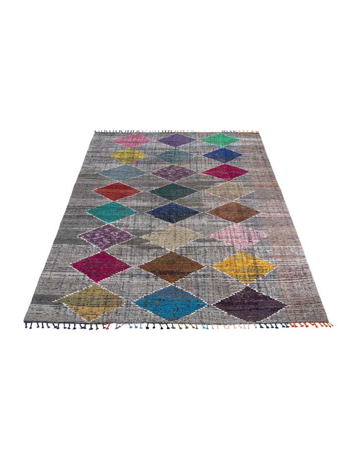 10' 3 x 13' 4 Hand Knotted Moroccan Wool Rug