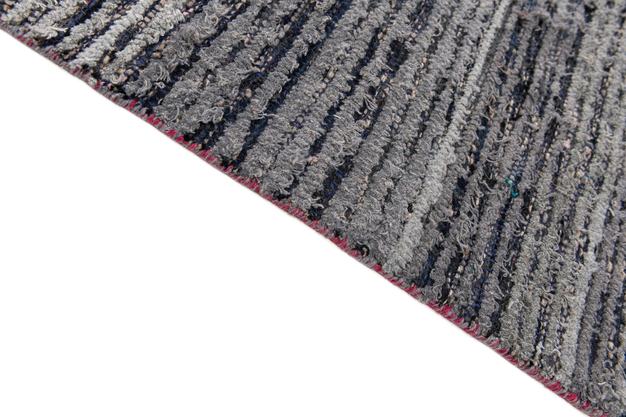 10' 3 x 13' 4 Hand Knotted Moroccan Wool Rug