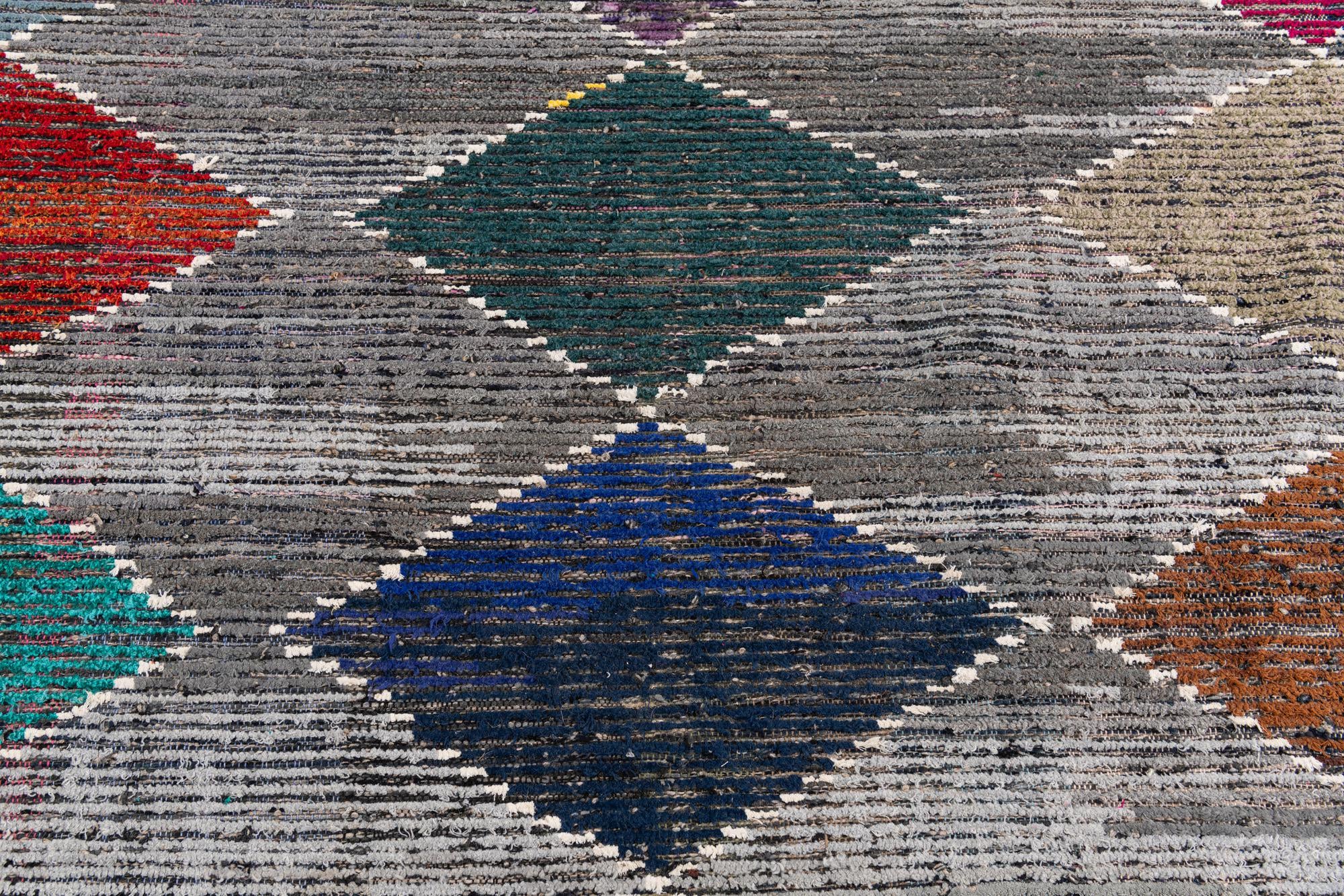 10' 3 x 13' 4 Hand Knotted Moroccan Wool Rug