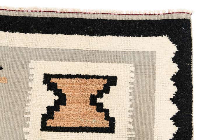 8' 3 x 10' 7 Hand Knotted Moroccan Wool Rug