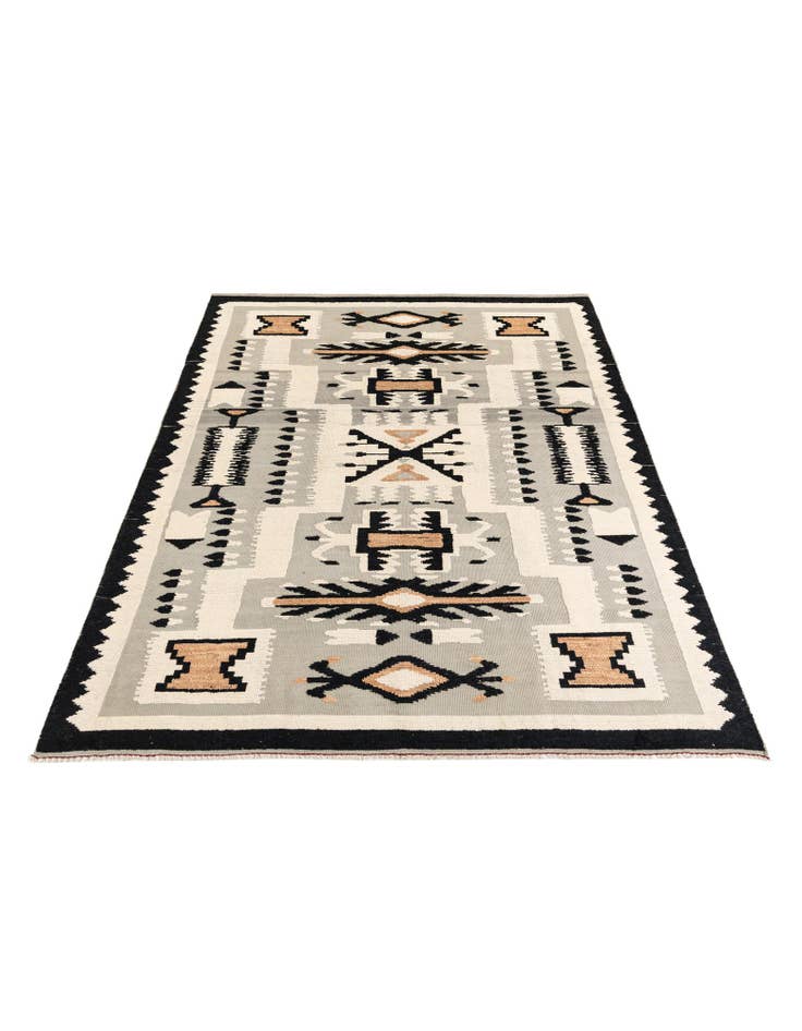 Detail image of 8' 3 x 10' 7 Hand Knotted Moroccan Wool Rug