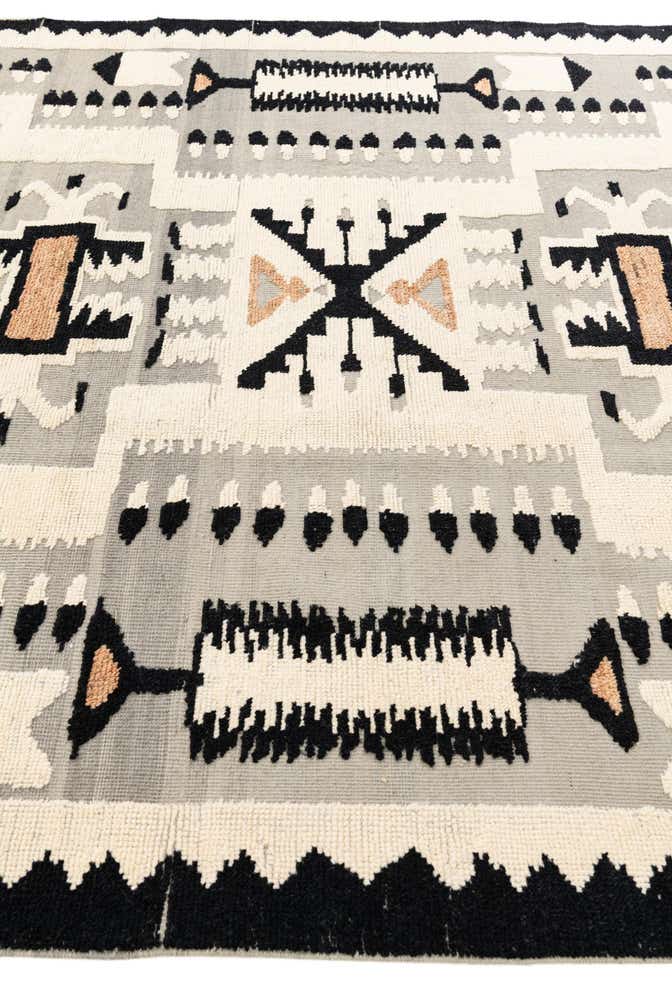 8' 3 x 10' 7 Hand Knotted Moroccan Wool Rug