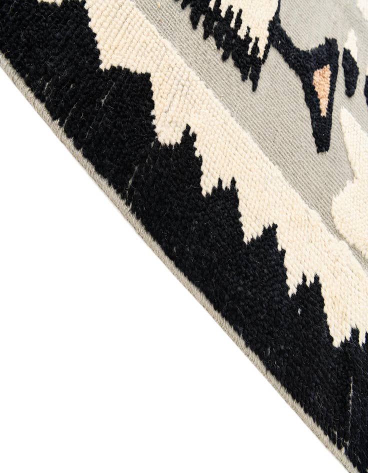 Detail image of 8' 3 x 10' 7  Hand Knotted Moroccan Wool Rug