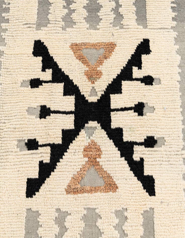 Detail image of 8' 3 x 10' 7  Hand Knotted Moroccan Wool Rug