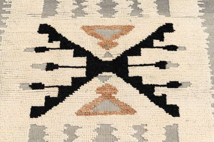 8' 3 x 10' 7 Hand Knotted Moroccan Wool Rug