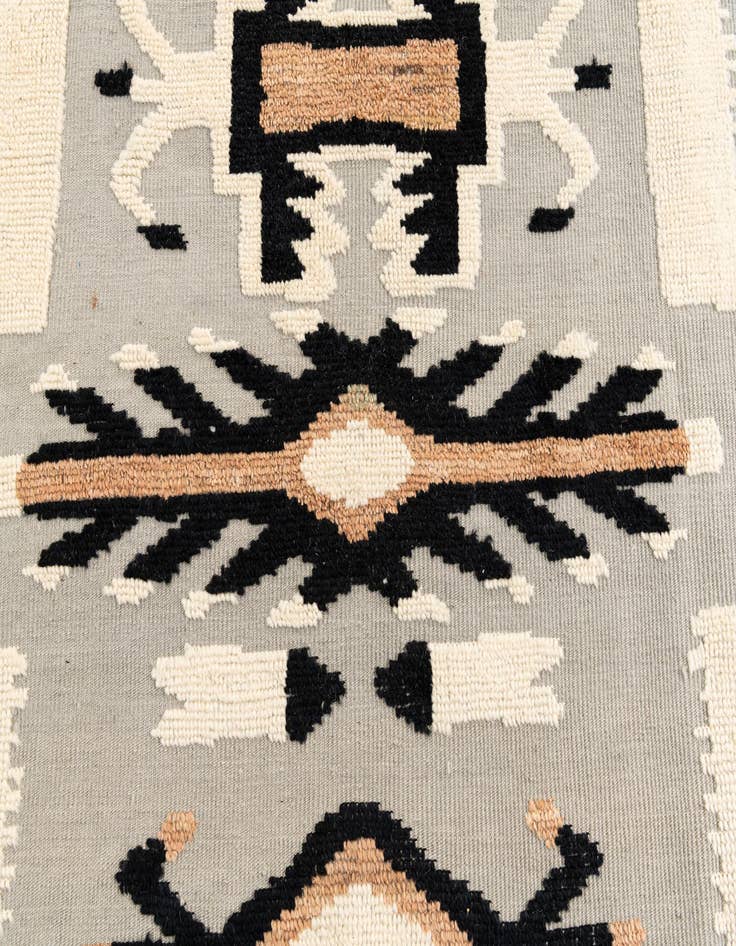 Detail image of 8' 3 x 10' 7  Hand Knotted Moroccan Wool Rug