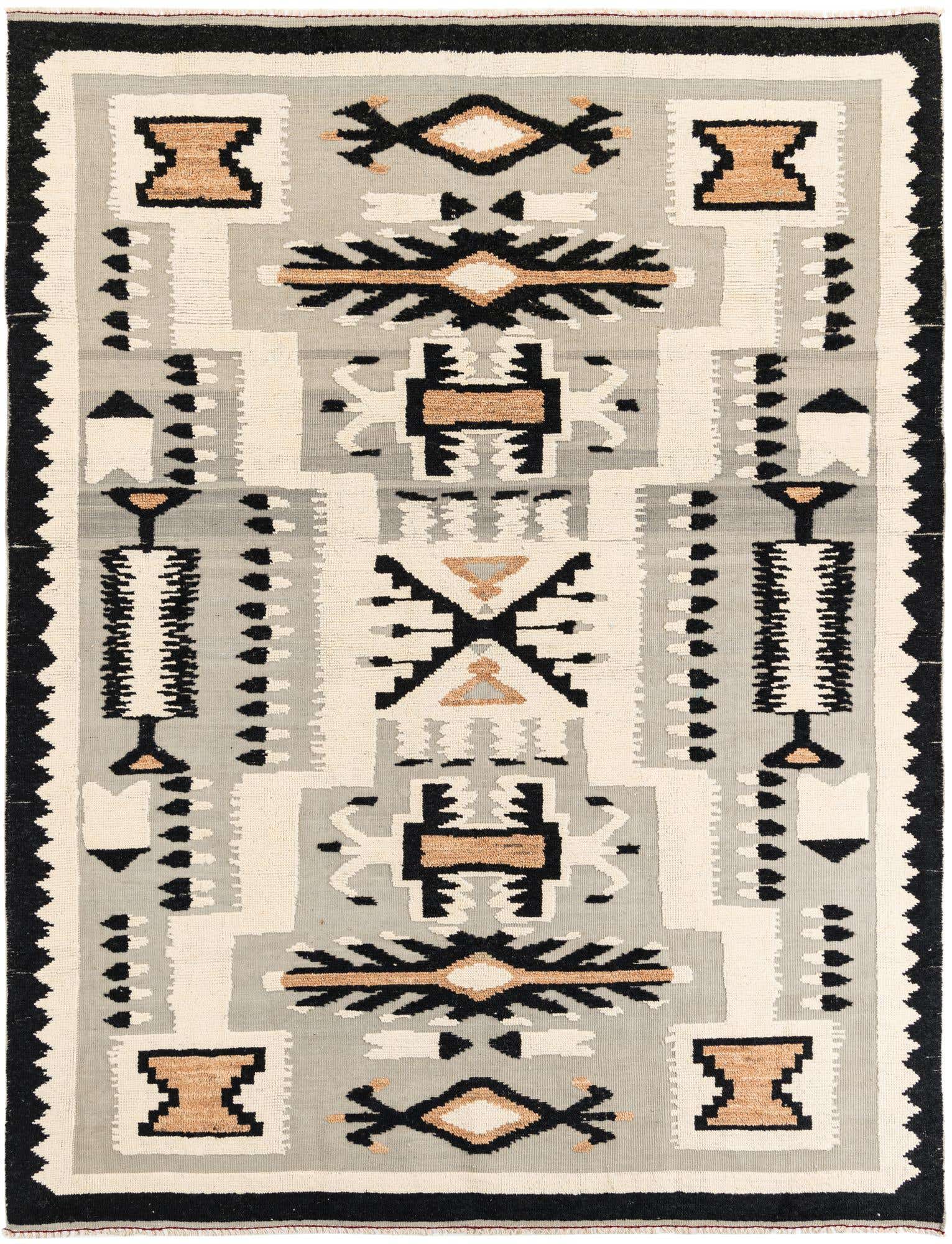 8' 3 x 10' 7 Hand Knotted Moroccan Wool Rug