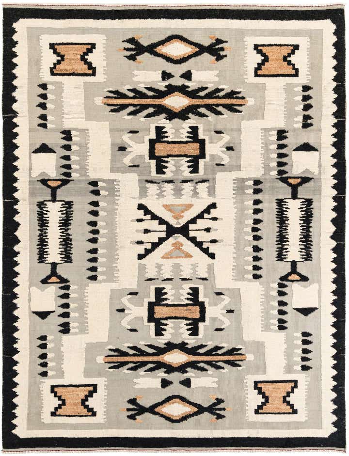 8' 3 x 10' 7 Hand Knotted Moroccan Wool Rug