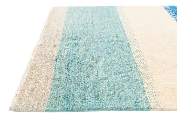 5' 1 x 8' 3 Hand Knotted Moroccan Wool Rug