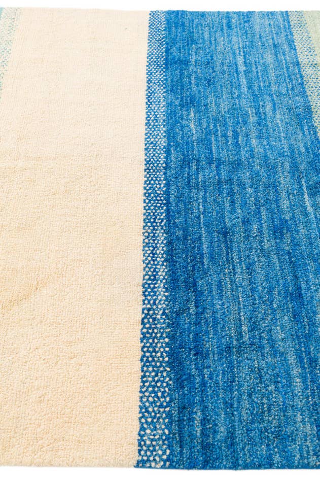 Detail image of 5' 1 x 8' 3 Hand Knotted Moroccan Wool Rug