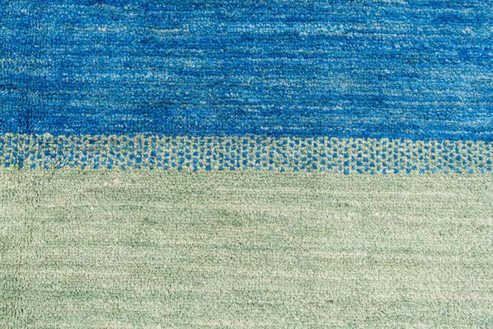5' 1 x 8' 3 Hand Knotted Moroccan Wool Rug