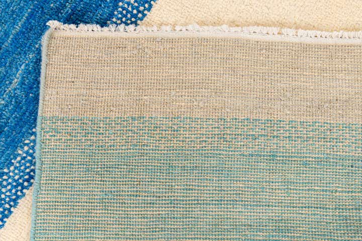 5' 1 x 8' 3 Hand Knotted Moroccan Wool Rug
