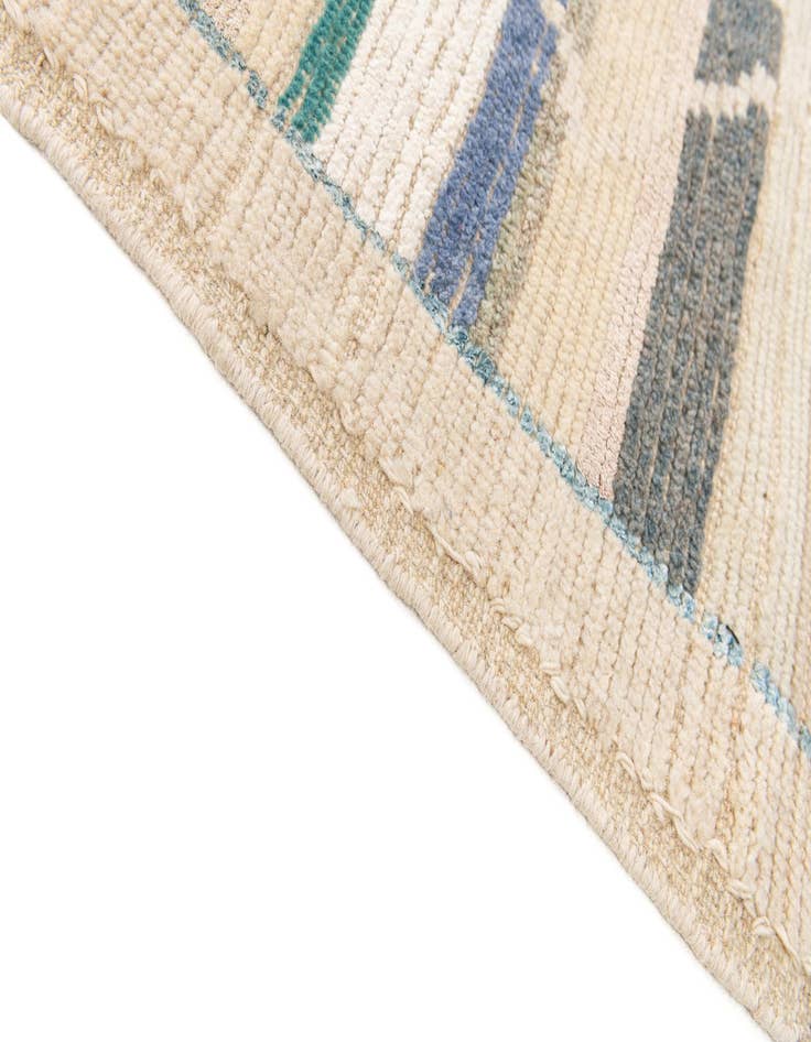 Detail image of 10' 2 x 14' 1  Hand Knotted Moroccan Rug