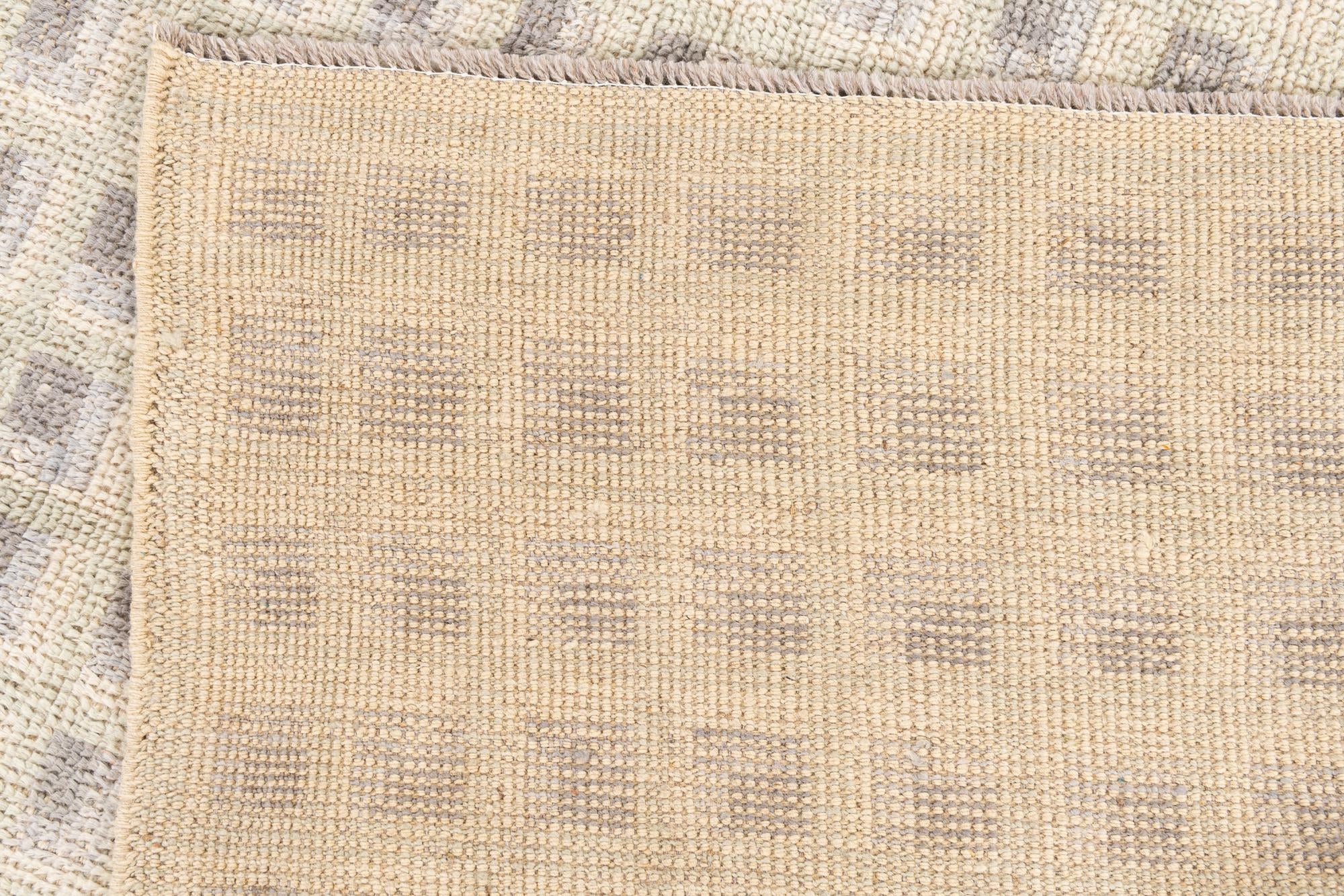 8' 5 x 10' 2 Hand Knotted Moroccan Wool Rug