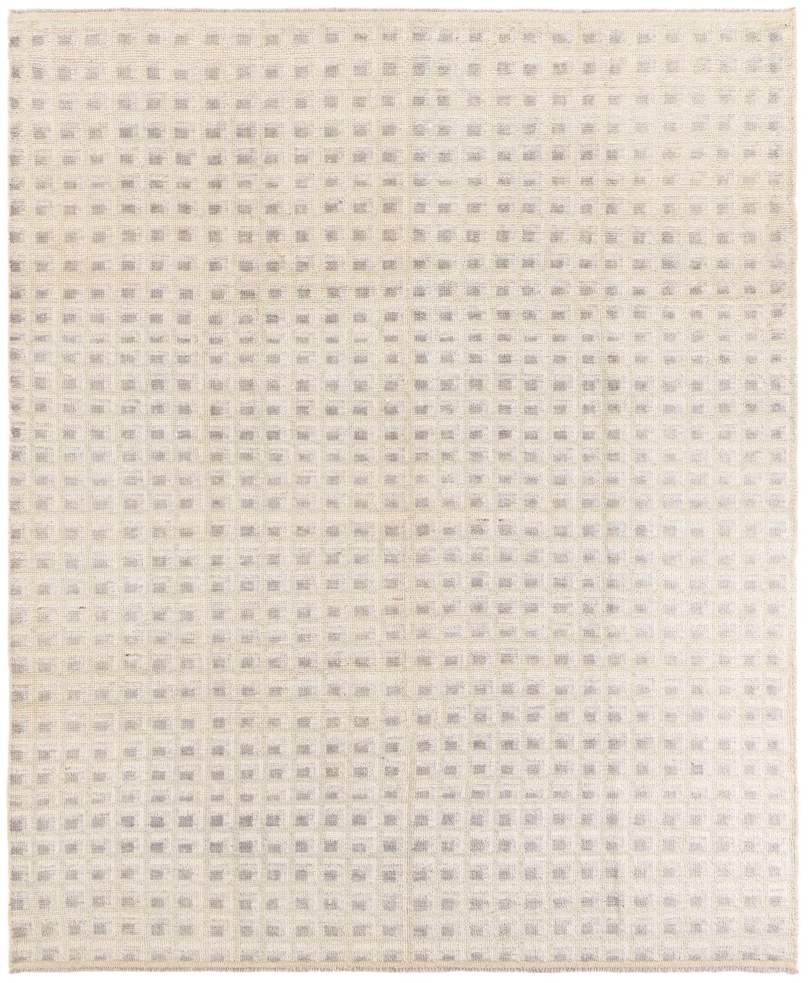 8' 5 x 10' 2 Hand Knotted Moroccan Wool Rug