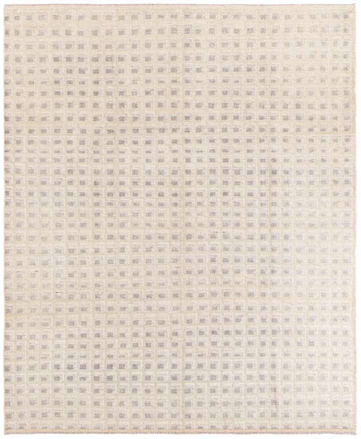 8' 5 x 10' 2 Hand Knotted Moroccan Wool Rug